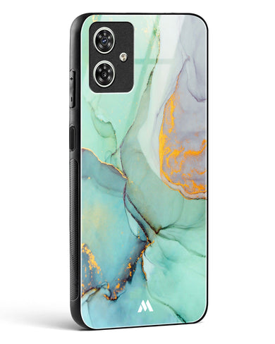 Green Shale Marble Glass Case Phone Cover (Motorola)