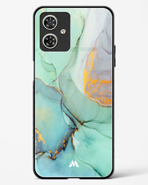 Green Shale Marble Glass Case Phone Cover (Motorola)