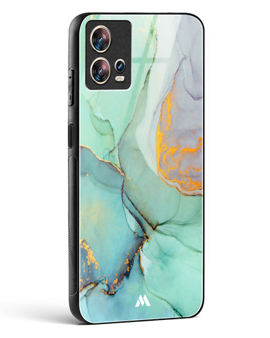 Green Shale Marble Glass Case Phone Cover (Motorola)