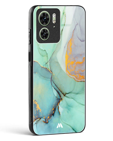 Green Shale Marble Glass Case Phone Cover (Motorola)