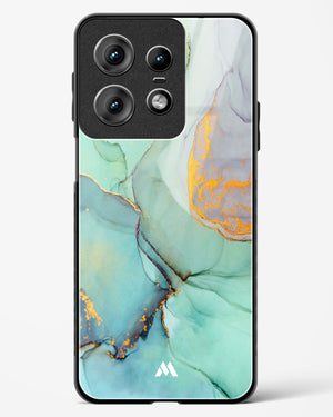 Green Shale Marble Glass Case Phone Cover (Motorola)