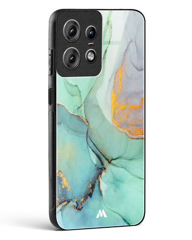 Green Shale Marble Glass Case Phone Cover (Motorola)