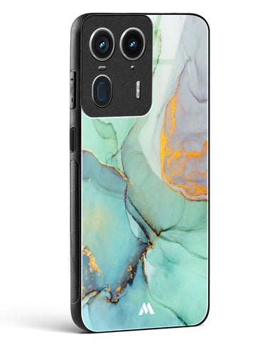Green Shale Marble Glass Case Phone Cover (Motorola)