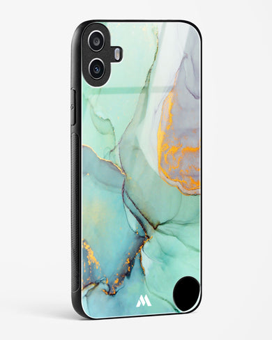 Green Shale Marble Glass Case Phone Cover (Nothing)