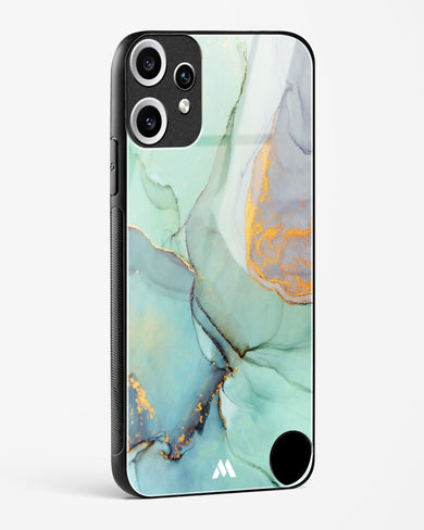 Green Shale Marble Glass Case Phone Cover (Nothing)
