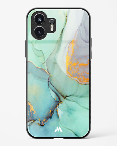 Green Shale Marble Glass Case Phone Cover (Nothing)