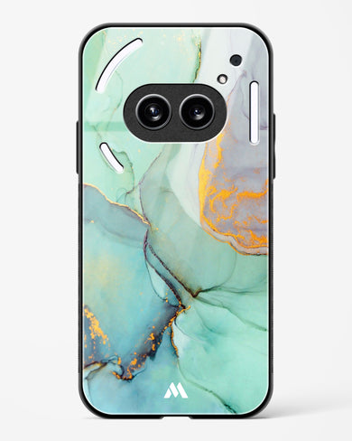 Green Shale Marble Glass Case Phone Cover (Nothing)