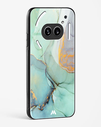 Green Shale Marble Glass Case Phone Cover (Nothing)