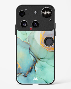 Green Shale Marble Glass Case Phone Cover (Nothing)