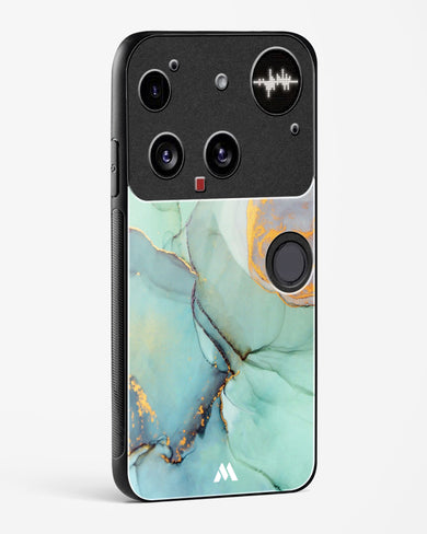 Green Shale Marble Glass Case Phone Cover (Nothing)