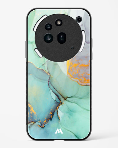 Green Shale Marble Glass Case Phone Cover (Nothing)