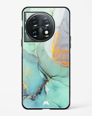 Green Shale Marble Glass Case Phone Cover (OnePlus)
