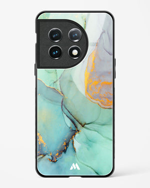 Green Shale Marble Glass Case Phone Cover (OnePlus)