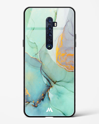 Green Shale Marble Glass Case Phone Cover (Oppo)