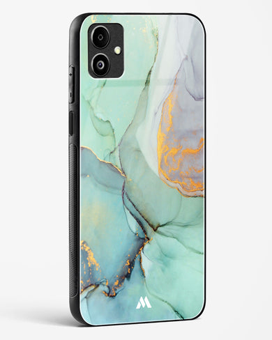 Green Shale Marble Glass Case Phone Cover (Samsung)