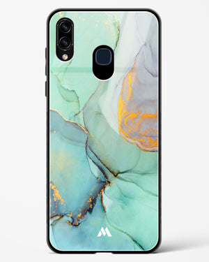 Green Shale Marble Glass Case Phone Cover (Samsung)