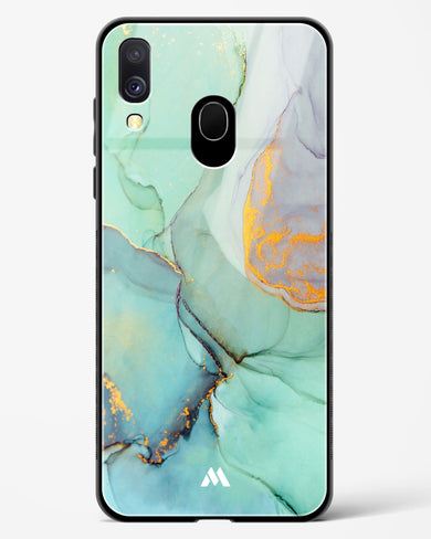 Green Shale Marble Glass Case Phone Cover (Samsung)