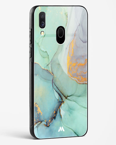 Green Shale Marble Glass Case Phone Cover (Samsung)