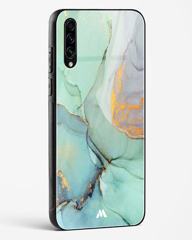 Green Shale Marble Glass Case Phone Cover (Samsung)
