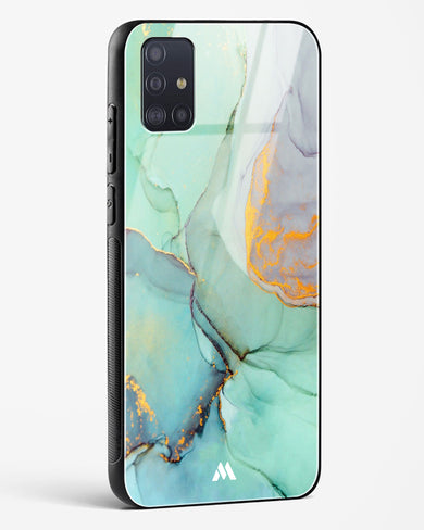 Green Shale Marble Glass Case Phone Cover (Samsung)