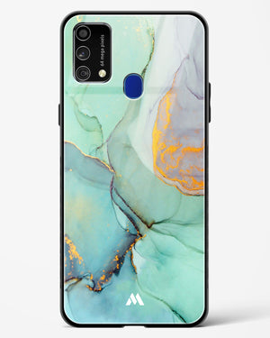 Green Shale Marble Glass Case Phone Cover (Samsung)