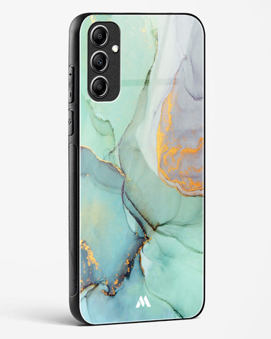 Green Shale Marble Glass Case Phone Cover (Samsung)