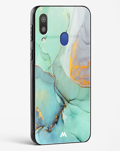 Green Shale Marble Glass Case Phone Cover (Samsung)