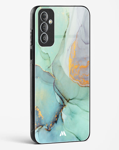 Green Shale Marble Glass Case Phone Cover (Samsung)
