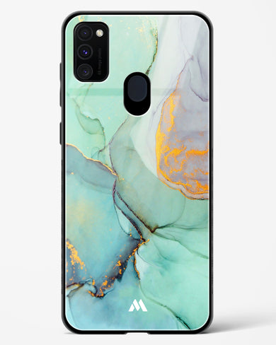 Green Shale Marble Glass Case Phone Cover (Samsung)