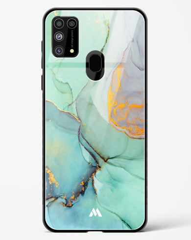 Green Shale Marble Glass Case Phone Cover (Samsung)