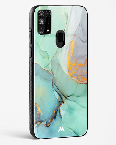 Green Shale Marble Glass Case Phone Cover (Samsung)
