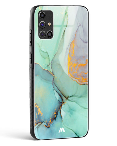 Green Shale Marble Glass Case Phone Cover (Samsung)