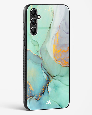 Green Shale Marble Glass Case Phone Cover (Samsung)