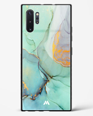Green Shale Marble Glass Case Phone Cover (Samsung)