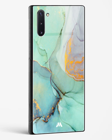 Green Shale Marble Glass Case Phone Cover (Samsung)