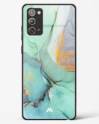 Green Shale Marble Glass Case Phone Cover (Samsung)