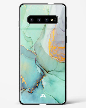 Green Shale Marble Glass Case Phone Cover (Samsung)