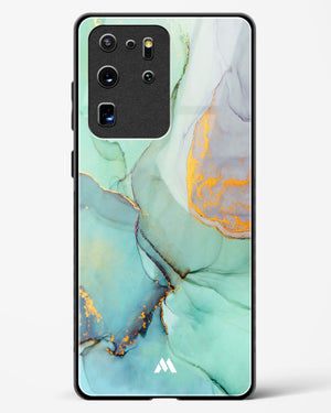 Green Shale Marble Glass Case Phone Cover (Samsung)