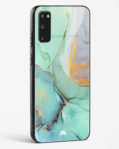 Green Shale Marble Glass Case Phone Cover (Samsung)