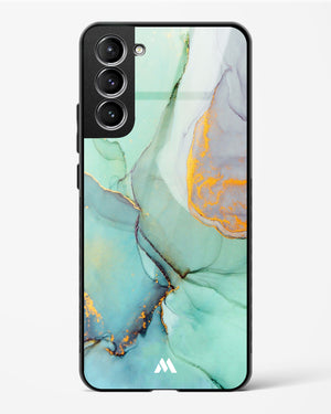 Green Shale Marble Glass Case Phone Cover (Samsung)