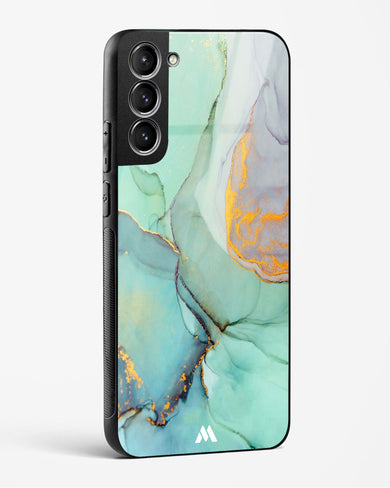 Green Shale Marble Glass Case Phone Cover (Samsung)