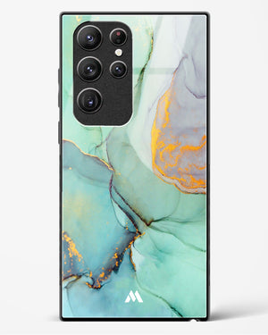 Green Shale Marble Glass Case Phone Cover (Samsung)