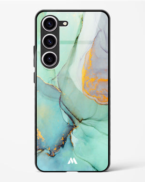 Green Shale Marble Glass Case Phone Cover (Samsung)