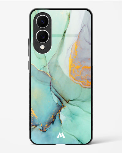 Green Shale Marble Glass Case Phone Cover (Samsung)
