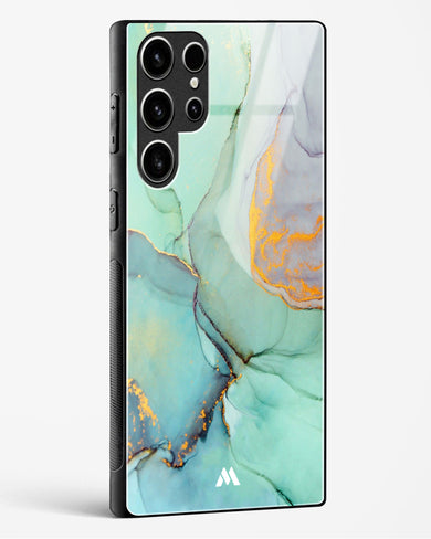 Green Shale Marble Glass Case Phone Cover (Samsung)