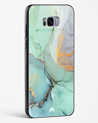 Green Shale Marble Glass Case Phone Cover (Samsung)