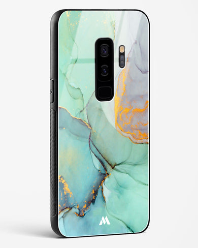 Green Shale Marble Glass Case Phone Cover (Samsung)