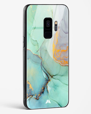 Green Shale Marble Glass Case Phone Cover (Samsung)