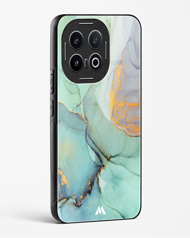 Green Shale Marble Glass Case Phone Cover (Vivo)