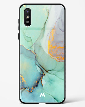 Green Shale Marble Glass Case Phone Cover (Xiaomi)